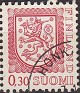 Finland 1978 Escudo Armas 0,30 MK Rojo Scott 557